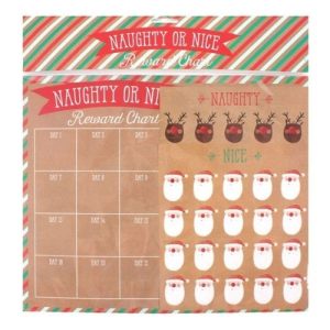 Naughty or Nice Christmas Countdown Chart