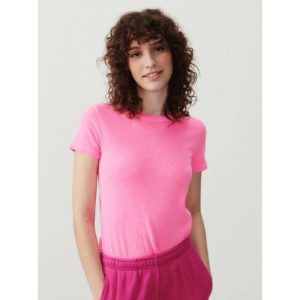 American Vintage Women Pink Acid Fluo Sonoma T-Shirt