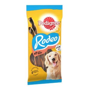 Pedigree Rodeo Beef Dog Treats 7 Pk 123g