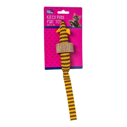 Pet Touch Mouse Cat Toy Assorted Colours