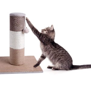 Petface Tri Colour Cat Scratching Post