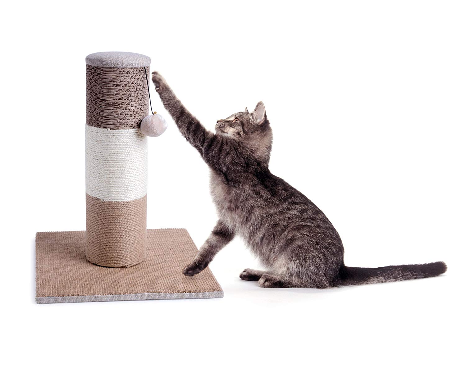 Petface Tri Colour Cat Scratching Post