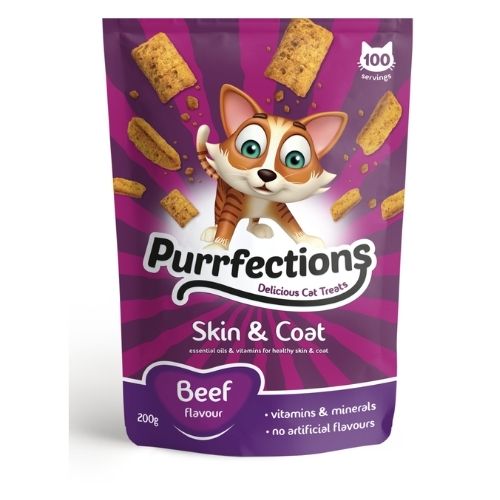 Purrfections Purrfect Beef Cat Treats 200g