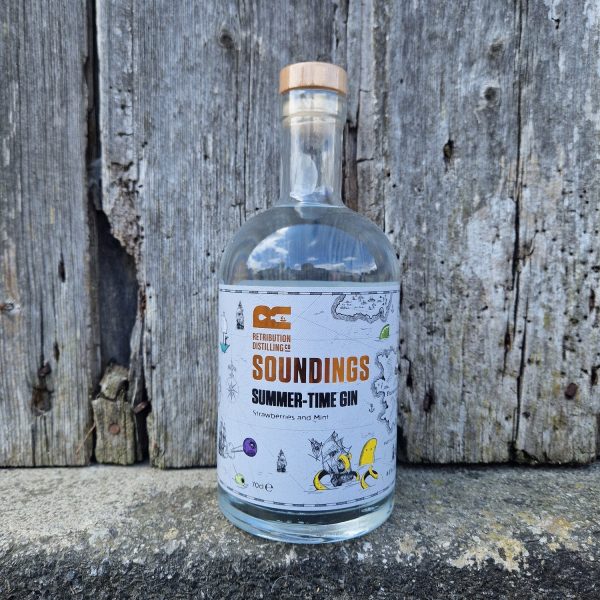 Retribution Distilling Summertime Gin, Soundings, 70cl