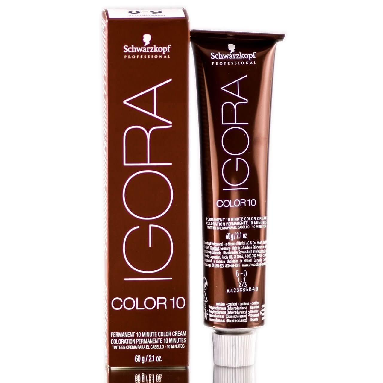 Schwarzkopf Professional Igora Color 10 Permanent Hair Colour 60ml