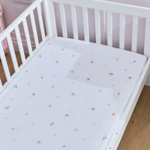 Personalised Sweet Dreams Floral All-Over Print Fitted Sheet