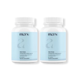 Mars Natural Sea Moss Caps: Powered with Ashwagandha, Black Seed, & Vitamin D3