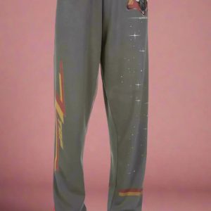 Lauren Moshi Tanzy ZZ Top Eliminator Joggers Size: XS Colour: Grey