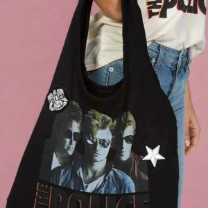Lauren Moshi Taylor The Police Band Tote Bag