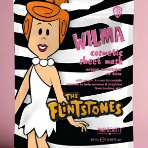 Mad Beauty Warner Brothers Flintstones Cosmetic Sheet Mask as seen on Karen Hauer Colour: Multi Option: Wilma