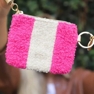 Packed Party Extra Cozy Mini Keychain Wallet Colour: Cream