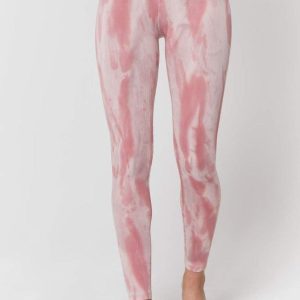 Spiritual Gangster Love Sculpt Winter Rose Tie Dye Leggings Size: XS/S Colour: Pink