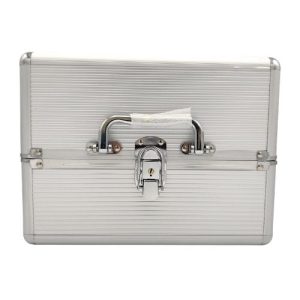 Elegant Makeup Silver Beauty Box