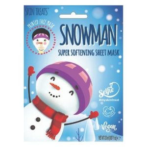 Skin Treats Printed Snowman Sheet Mask