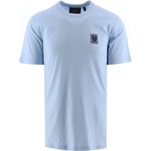 Belstaff Mens Sky Blue Logo T-Shirt