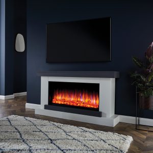 Suncrest Colorado Electric Fireplace Suite