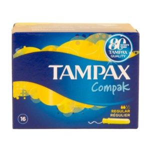 Tampax Compak 16 Pk Super & Regular