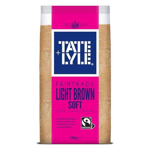 Tate & Lyle Fair Trade Light Brown Cane Sugar 500g