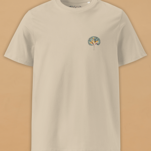 Pitod Unity Tree T-Shirt | Colour: Desert Dust | Size: M | T-Shirts | Unisex Genderless Sustainable
