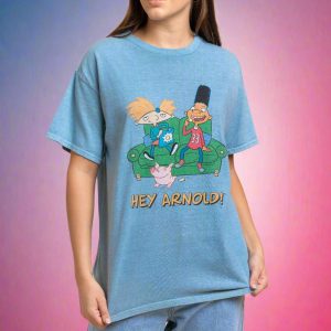 Daisy Street Hey Arnold Tyler Tee Size: XS Colour: Blue