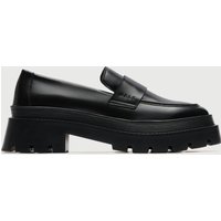 Walk London Women's Kate Leather Saddle Loafers