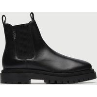 Walk London Dana Leather Low Chelsea Boots