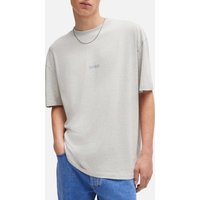 HUGO Blue Nouveres Cotton-Jersey T-Shirt
