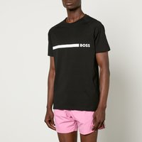 BOSS Swimwear Beachwear RN Cotton-Jersey T-Shirt