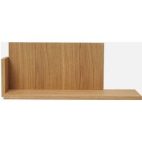 Ferm Living Stagger Shelf - Low - Oiled Oak
