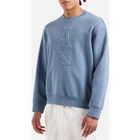 Armani Exchange Big AX Cotton-Jersey Sweatshirt