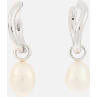 Astrid & Miyu Serenity Sterling Silver Hoop Earrings