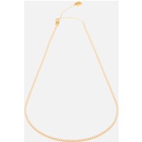 Astrid & Miyu Gold-Plated Tennis Necklace