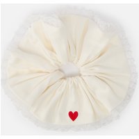Sister Jane Lucky Cotton-Blend Twill Scrunchie