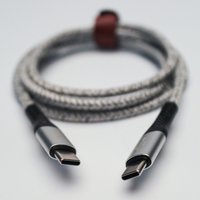 Reinforced Ethical Charging Cable, USB-C to C By Syllucid | Style: USB C-C Cable & Carry Case Set
