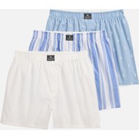 Polo Ralph Lauren Three-Pack Cotton-Poplin Boxer Shorts