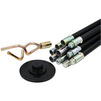Tried + Tested Drain Rod Set with Attachments (12 Pieces)