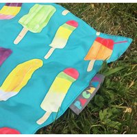 Lollipop Print Waterproof Picnic Blanket, Family Size By Pacmat