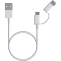 Mi 2-in-1 USB Cable (Micro USB to Type C) 30cm