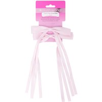 brushworks Satin Hair Bow Duo Pink 2 pcs