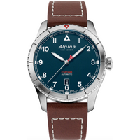 Alpina Startimer Pilot Automatic Petroleum Blue Watch