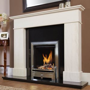 Axon Renaissance Limestone Fireplace