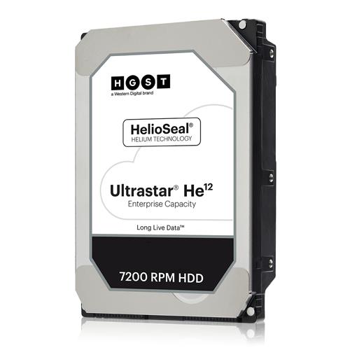 Western Digital Ultrastar He12 internal hard drive 12 TB 7200 RPM 256 MB 3.5" Serial ATA III