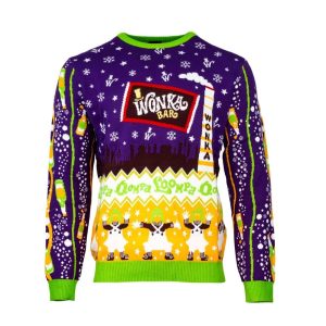 Willy Wonka & the Chocolate Factory Christmas Jumper / Ugly Sweater