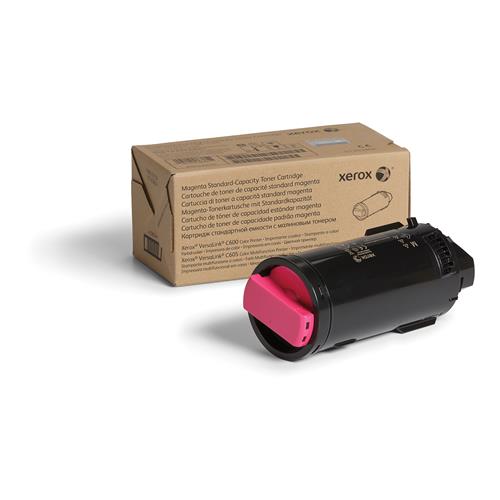 Xerox Genuine  VersaLink C600 Color Printer/C605 Color Multifunction Printer Magenta Standard capacity Toner Cartridge (6000 Pages) - 106R03897