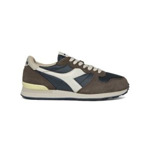 Diadora Mens Insignia Blue Gray Pelican Camaro Trainer