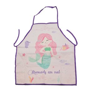 Mermaids Are Real Girls Apron