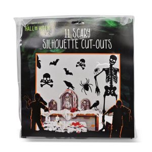 Halloween 11 Scary Silhouette Cut-Outs