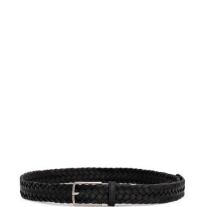 Padded belt in leather motif weaves Bottega Veneta