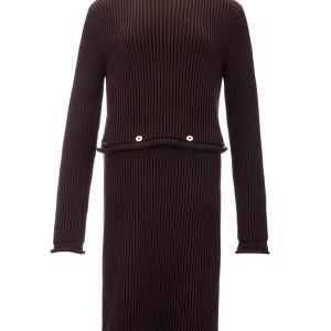 Costine Chunky Cotton Bottega Veneta dress