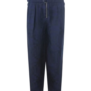 Pantalone con Cintura Relaxed Fit Emporio Armani